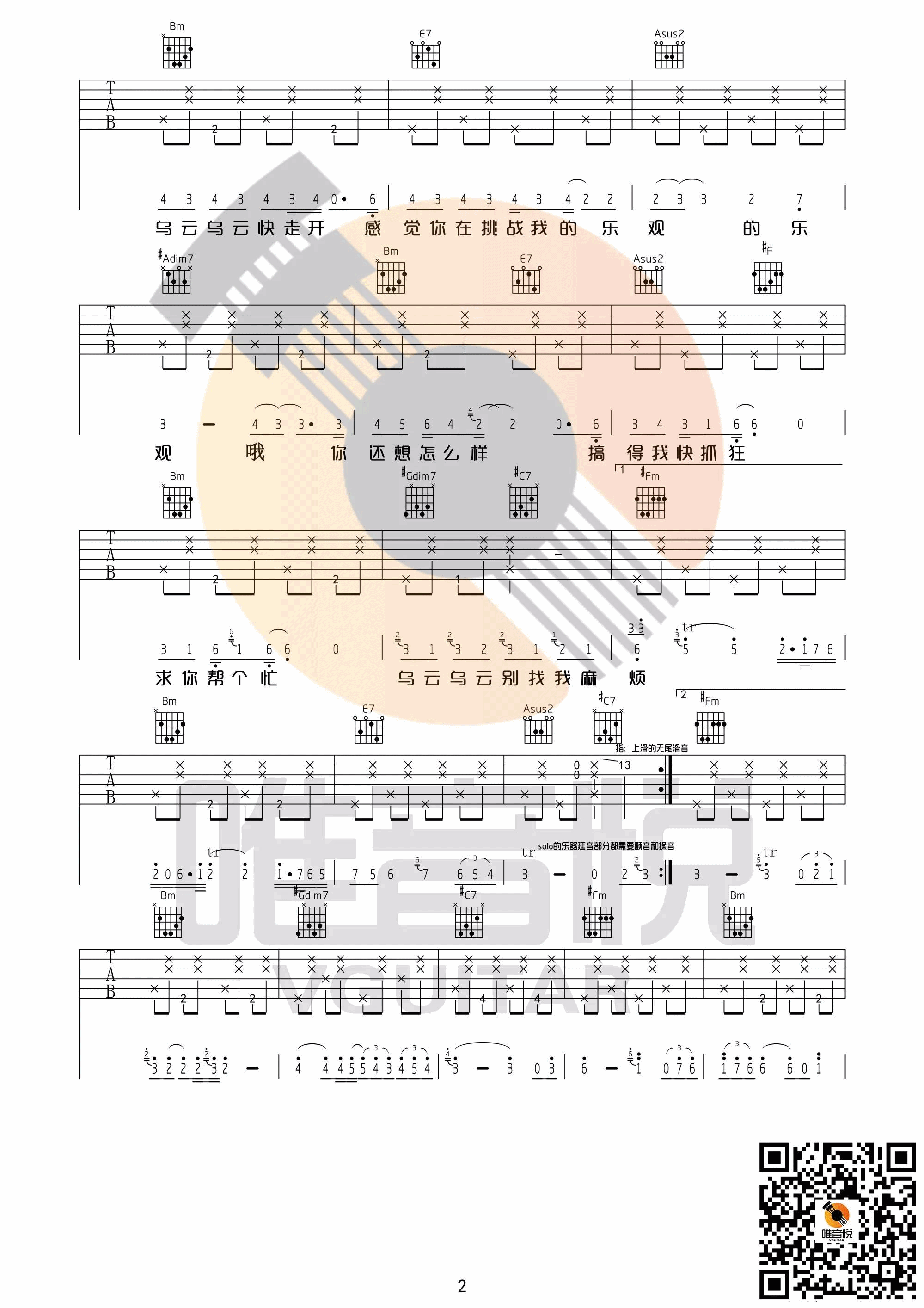 《别找我麻烦》弹唱_蔡健雅