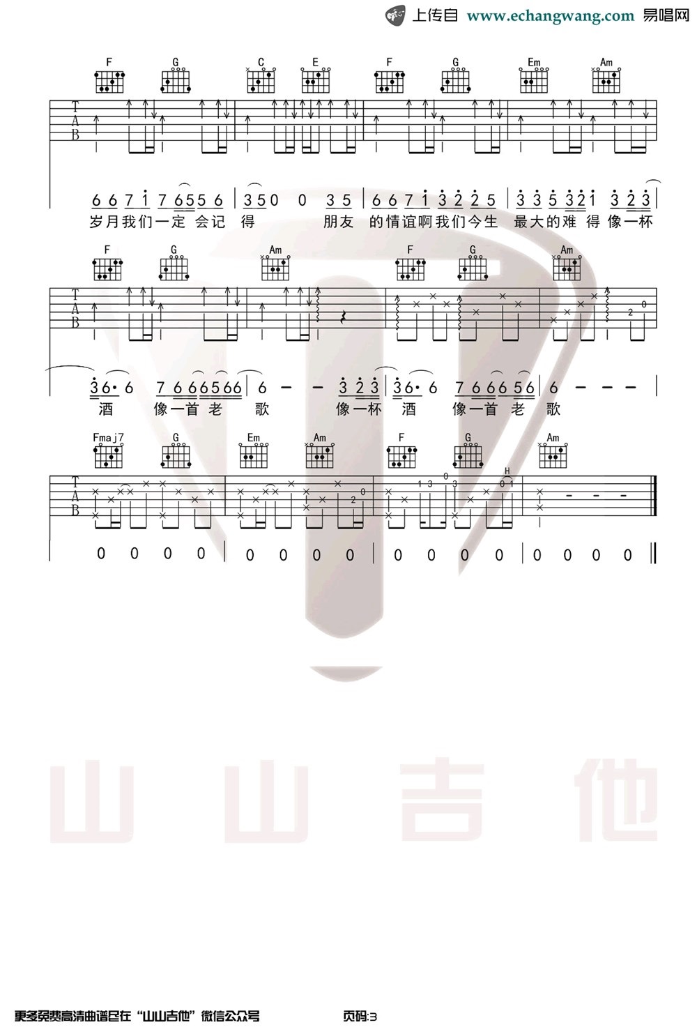 《我的好兄弟》弹唱_高进