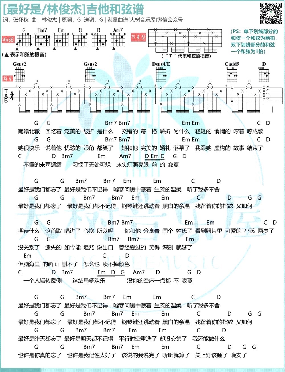《最好是》弹唱_林俊杰