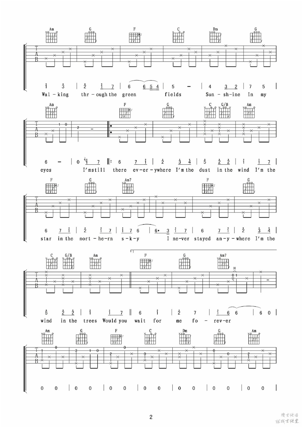 《Forever》弹唱_Stratovarius